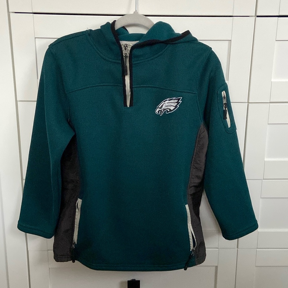 NFL Philadelphia Eagles football fleece jacket new wo tags 2025 Superbowl Champs